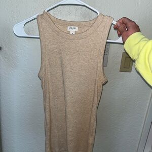 J. Crew Beige Tank Top